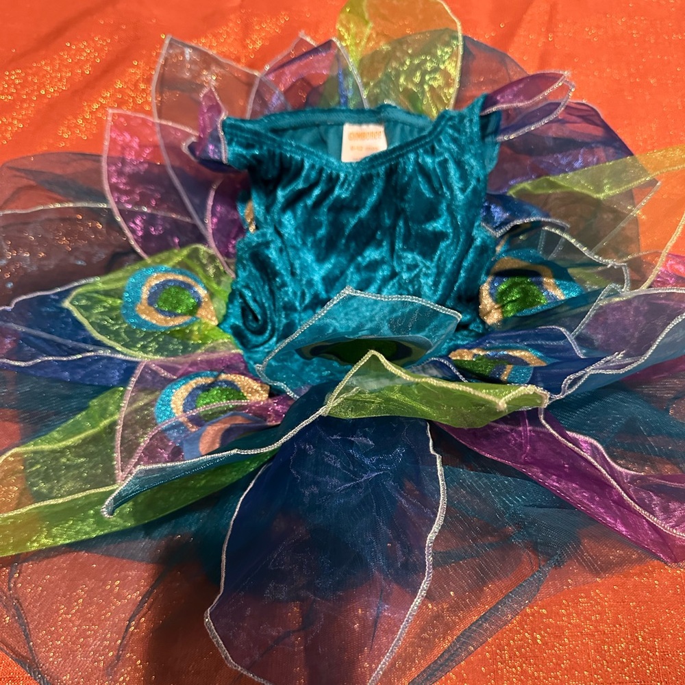 Gymboree Halloween Peacock Tutu